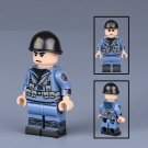 WW2 Military Italian Officer San Marco Regiment Minifigures Building Toys
