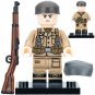 4pcs WW2 German Luftwaffe Soldiers Paratrooper Minifigures Minifigs Toy Gift