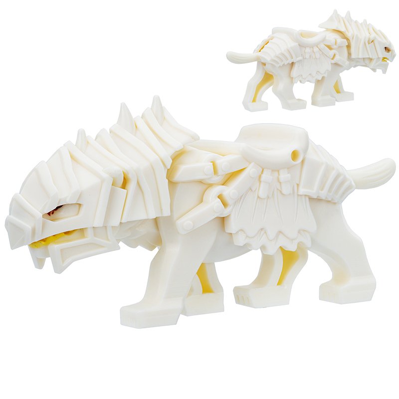 Warg Matriarch (White Wolf) The Lord of the Rings Minifigures Minifigs Toy Gift