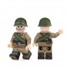 WW2 Soviet Cotton Clothed Riflemen Minifigures Weapons and Accessories