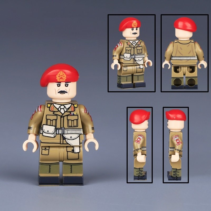 WW2 British Frederick Arthur Montague Browning Minifigures Building Toys