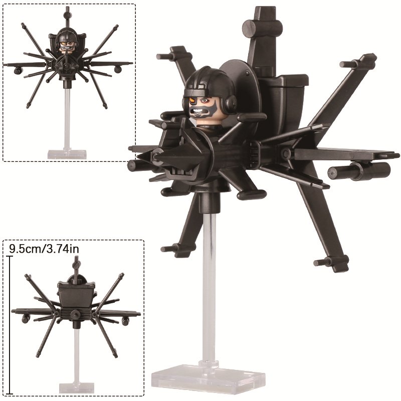 Skibidi Toilet Interceptor Astro Toilet Minifigures Building Toys