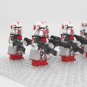 10pcs Star Wars Heavy Shock Troopers Coruscant Guard Minifigures Building Toys
