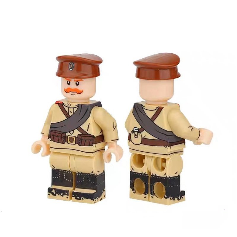 WW2 Soviet Infantry Minifigures Weapons and Accessories