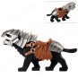 Black Warg Wolf (Heavy Armor) Lord of the Rings Minifigures Minifigs Toy Gift