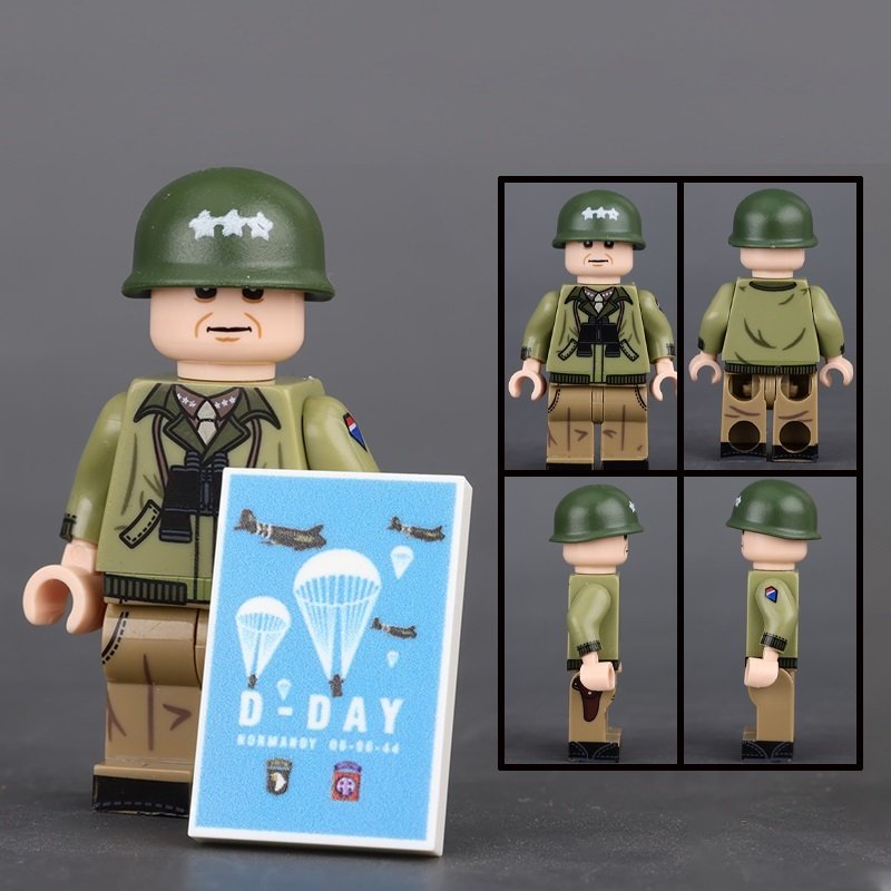 WW2 German Navy Soldiers Bradley Minifigures Weapons and Accessories