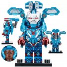 Iron Patriot Armor Iron Man Minifigures Weapons and Accessories