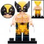 4pcs Deadpool X Wolverine Final Fight Minifigures Weapons and Accessories