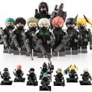 8pcs Kaiju No. 8 the Third Division Mina Soshiro Reno Iharu Minifigures Toys