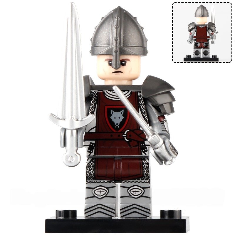 Medieval Castle Wolfpack Warrior Minifigures Building Toys