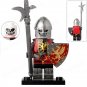 Medieval Knight Asperity Infantry Soldier Minifigures Weapons and Accessories