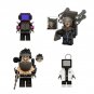 4pcs Skibidi Toilet TV Man Berserker Mutant SWAT Mutant Minifigures Toys