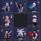 8pcs Jujutsu Kaisen Naobito Araume Sukana Toji Makora Choso Minifigure Toy Gift