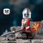 8pcs Medieval Warrior Lionheart Heavy Infantry Knight Archer Minifigure Toy Gift