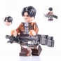 8pcs Attack on Titan Allen Mikasa Levi Ackerman Eren Yeager Minifigures Toy Gift