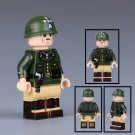 WW2 US Army General George S Patton Minifigures Building Toys