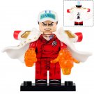One Piece Marineford Akainu Sakazuki Minifigures Accessories Building Toys