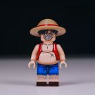 One Piece Fat Luffy Demalo Black Minifigures Accessories Building Toys