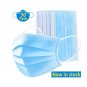 50pcs Disposable Face Mask Protective Masks 3 layer Surgical Medical Dental