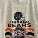 Chicago Bears '86 Super Bowl T-shirt XL Screen Stars Single Stitch w/ Collar Tag