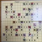 Scrabble Crossword for Juniors VTG 1982 S&R Ed 5 No. 18 GAME BOARD ONLY Parts