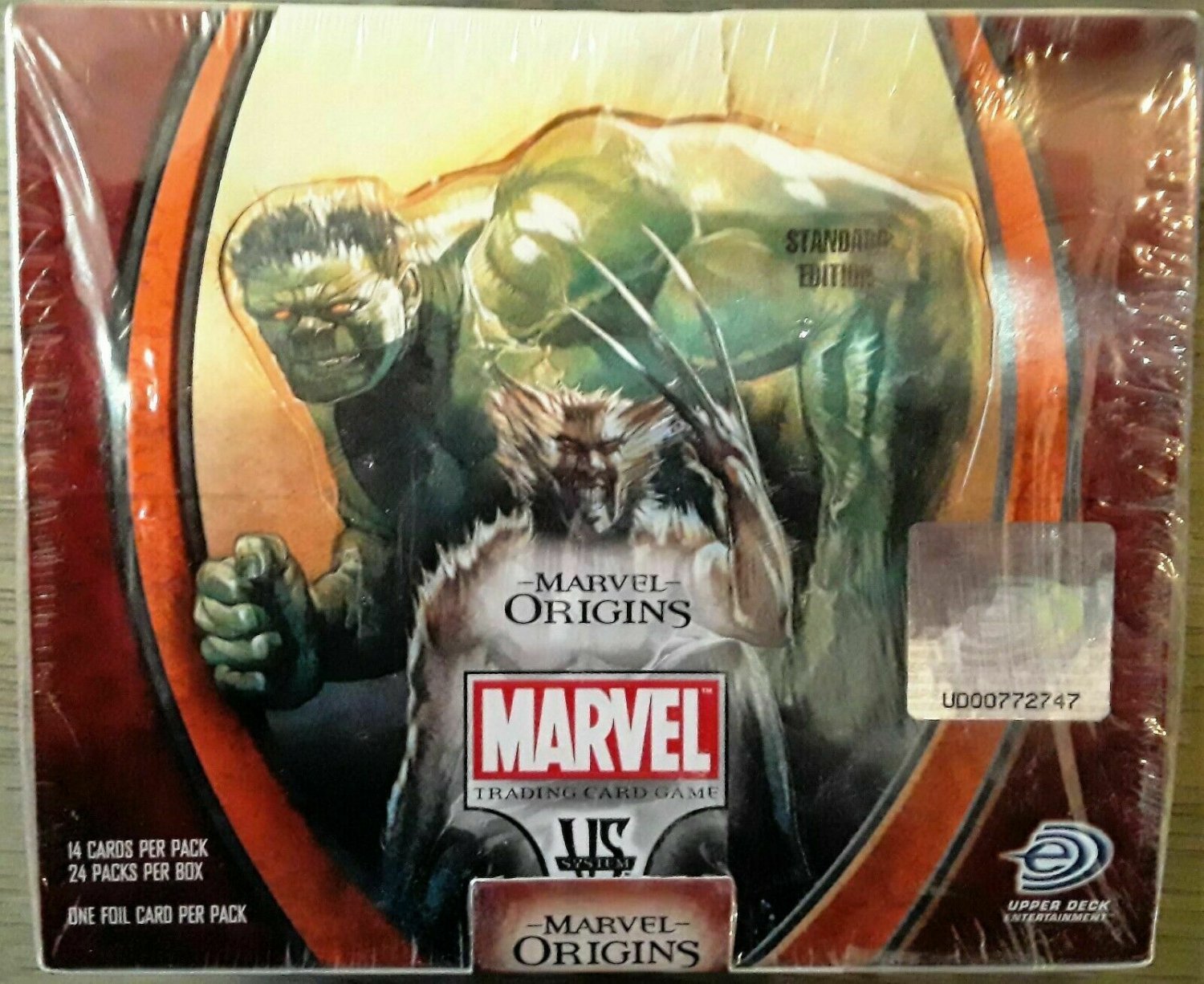 VS System Trading Card Game TCG Marvel Origins Sealed Booster Box (24 packs)
