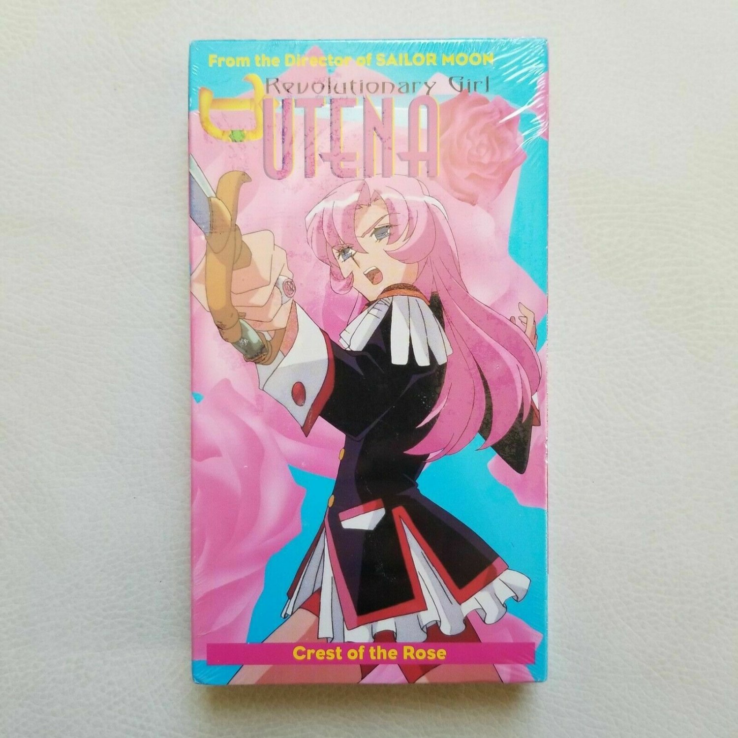 Revolutionary Girl Utena VHS Crest of the Rose (1998) English Dubbed