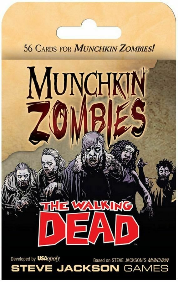 Munchkin Zombies  - The Walking Dead Card Expansion Game (NEW)