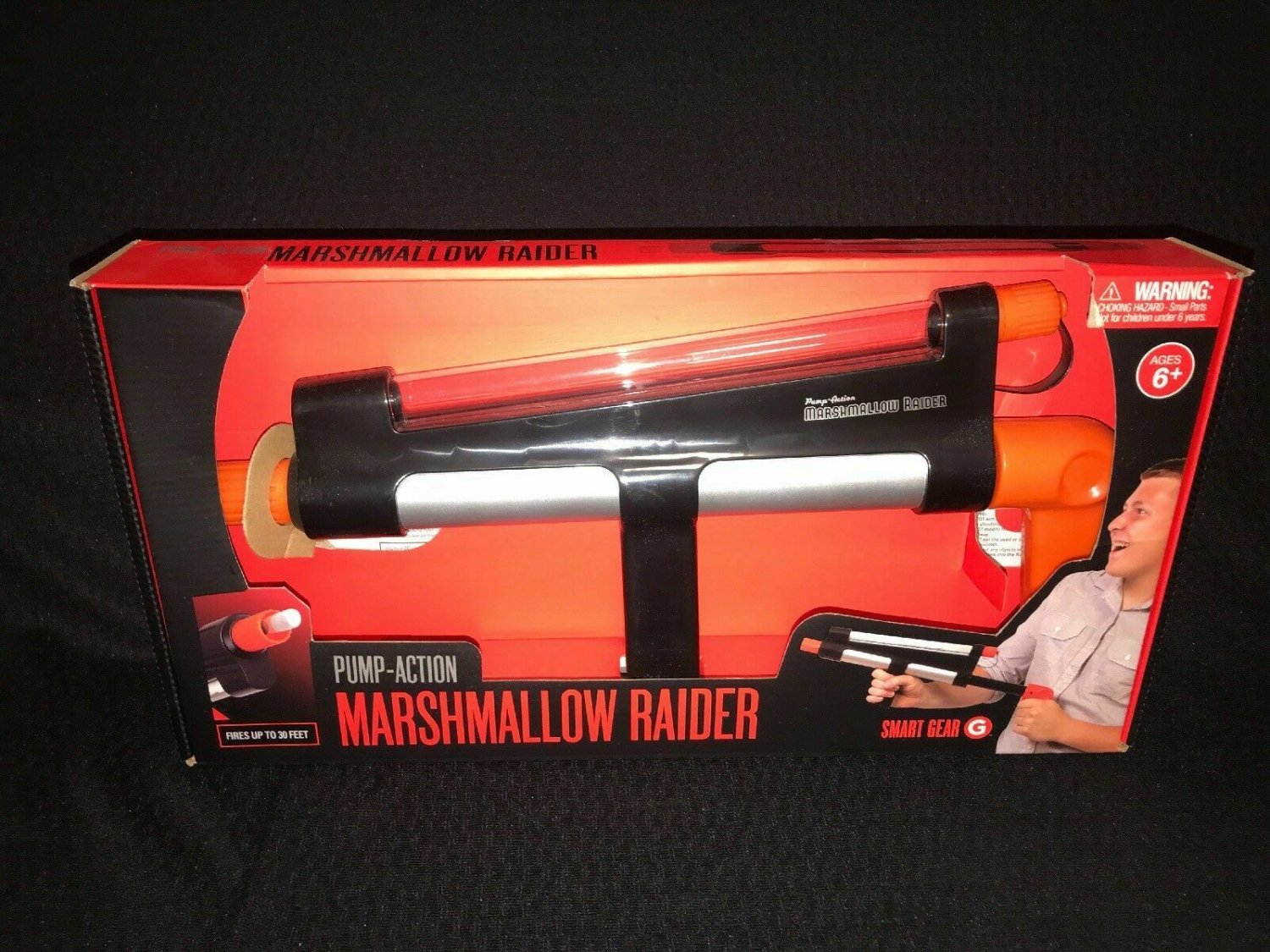 Marshmallow Raider Pump Action Minimarshmallow Shooter Smart Gear Kids Fun