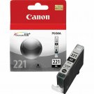 Genuine Canon CLI-221BK 221 OEM Black Ink Cartridge (2946B001) Inkjet New/No Box