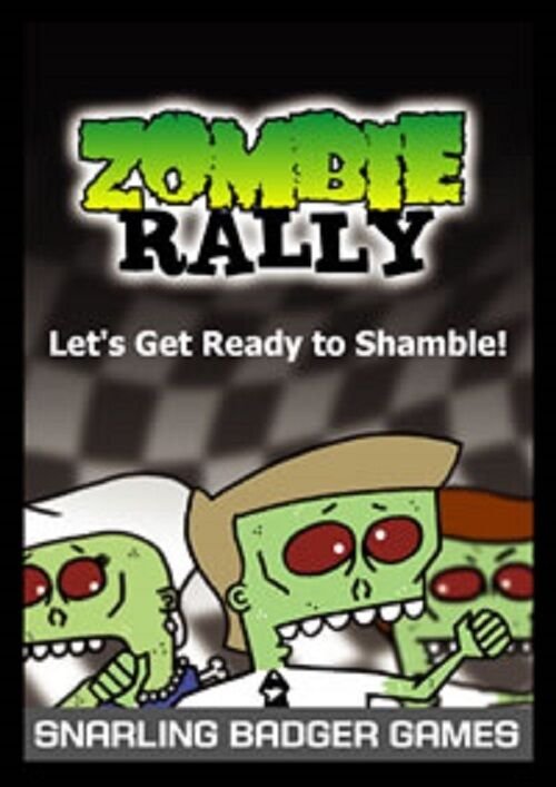 Zombie Rally Card Game Snarling Badger Games (2005) NEW Fantasy