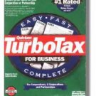 TurboTax Business 1999 Federal Turbo Tax Corporations and Partnerships