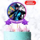 Wednesday Addams Birthday Cake Topper Centerpiece