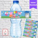 Peppa Pig Water Bottle Labels Printable