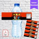 Ninjago Lego Water Bottle Labels