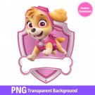 Paw Patrol Skye PNG  Digital Clipart Instant Download
