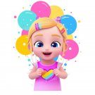 Bebefinn Baby Girl PNG Clipart Image