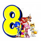 Sonic the Hedgehog 8th Birthday PNG Image