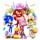 Sonic Birthday PNG Clipart Image