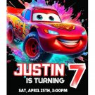 Disney Cars Birthday Invitation Template
