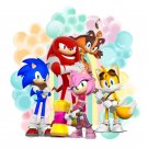 Sonic Birthday Party PNG Clipart Image