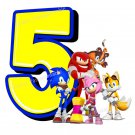 Sonic the Hedgehog 5th Birthday PNG Image