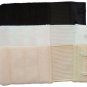 3 PC LOT BRA EXTENDER EXTENSION BLACK TAN WHITE 2 HOOKS
