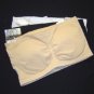 CONVERTIBLE PADDED TUBE BRALET BANDEAU BRA NUDE BLACK