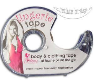 DOUBLE SIDED OPEN PLUNGE LINGERIE CLOTHING TAPE 1 ROLL