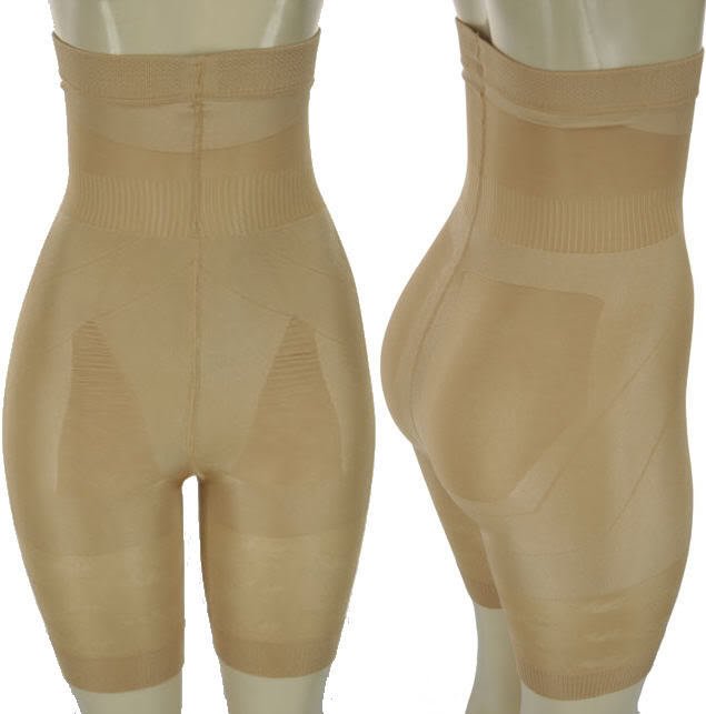 High Waist Long Leg Girdle Mid Thigh Butt Shaper 2xl 6349