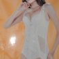 UNDERBUST FULL BODY SUIT PLUS SIZE SHAPER WHITE 3XL 4XL