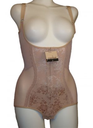 NEW BRALESS BACK BUST SUPPORT FULL BODY SHAPER BLACK S