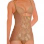 NEW BRALESS BACK BUST SUPPORT FULL BODY SHAPER BLACK S