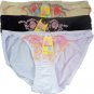 NEW LOT 3 SATIN SEXY LOW RISE BIKINI PANTY PANTIES M